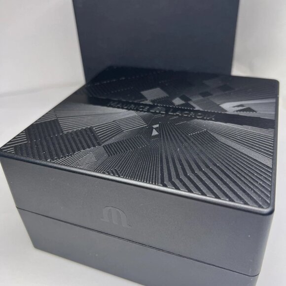 30mm Maurice Lacroix AI1004-SS002-170-1 Aikon Mother of Pearl Quartz Date Watch - Picture 12 of 12